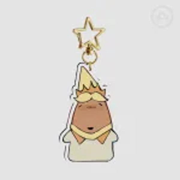 Pure vanilla keychain by Fay_draws_stuff - ACGGOODS