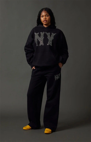 NY Rhinestone Hoodie