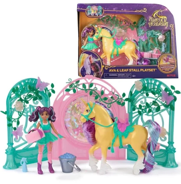 Unicorn Academy, Interactive Rainbow Light-up Wildstar with Lights, Sounds & Music, Dolls & Unicorn Toys for Girls Ages 4 and up