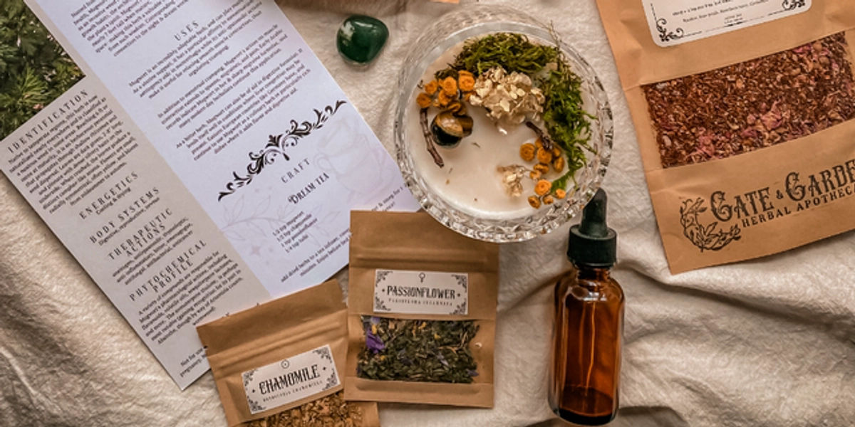 Candlebright Coven Subscription Box - Gate & Garden Herbal Apothecary