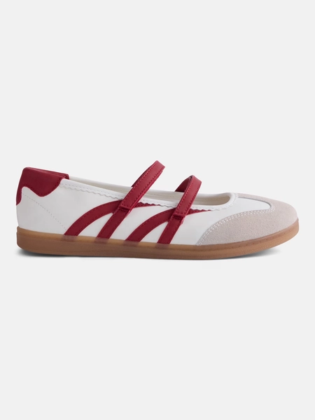 No Boundaries Women’s Strappy Ballet Sneakers - Walmart.com