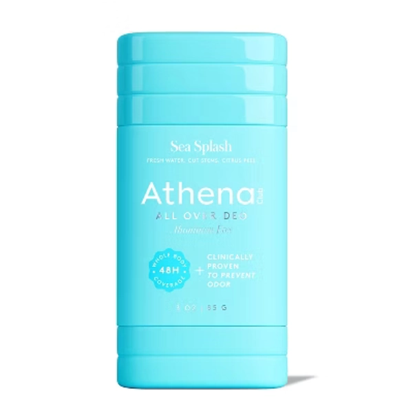Athena Club All Over Solid Deodorant Sea Splash - 3oz