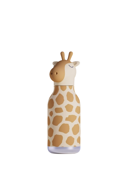 Asobu Giraffe Bestie Water Bottle, Brown