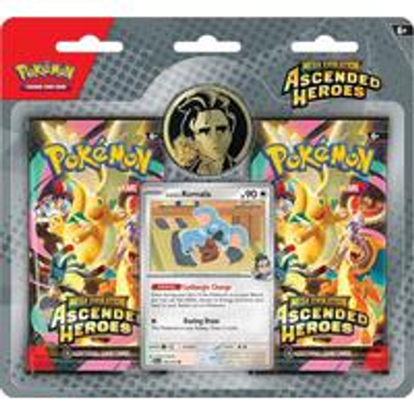 Pokemon Trading Card Game: Ascended Heroes 2-Pack Blister (Styles May Vary)