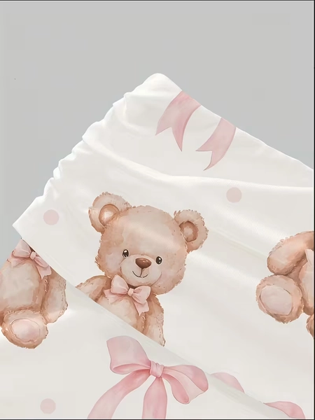 tvådelad söt teddy casual outfit för damer med enkel tank - Temu Sweden