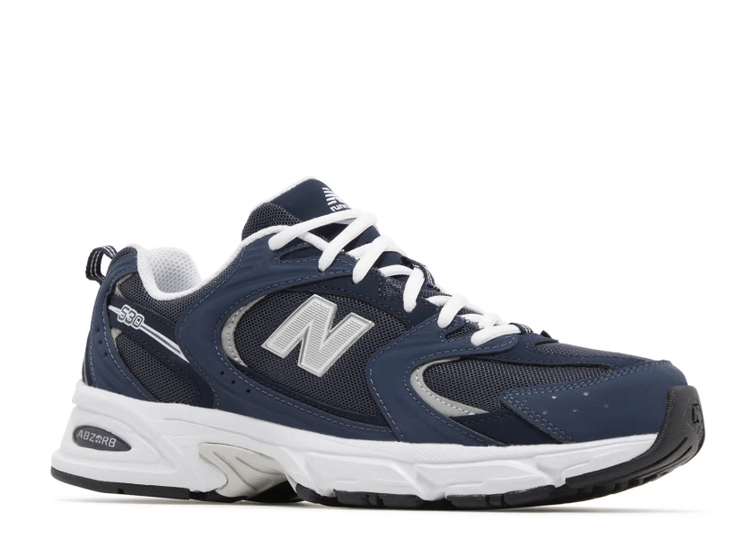 New Balance 530 'Navy' - New Balance - MR530SMT - navy/silver metallic | Flight Club Japan
