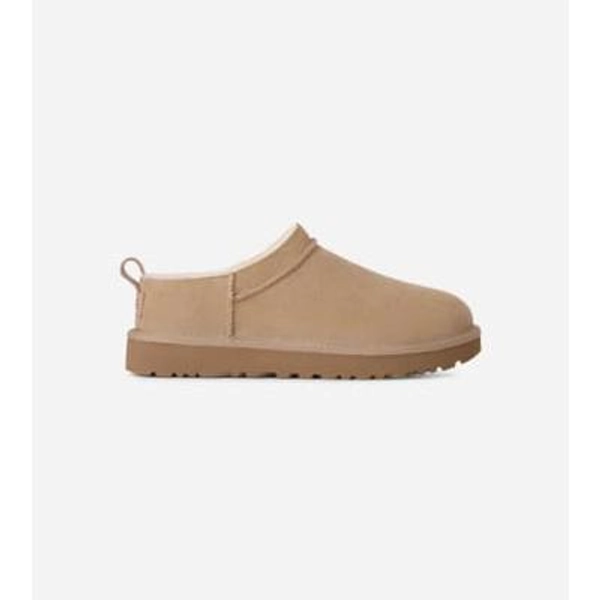 UGG® Classic Micro for Women in Tan, Size 3, Suede/Polyester/Leather