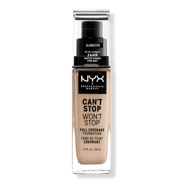 Can't Stop Won't Stop 24HR Full Coverage Matte Foundation - Alabaster