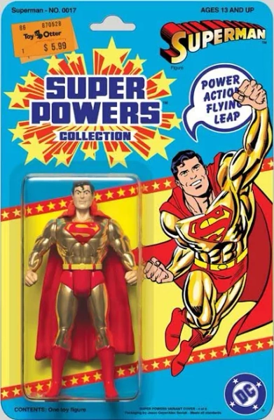 Superman Vol 7 (2023) #17 Cvr E Jason Geyer & Alex Saviuk Dc Super Powers Card Stock Var (absolute Power)