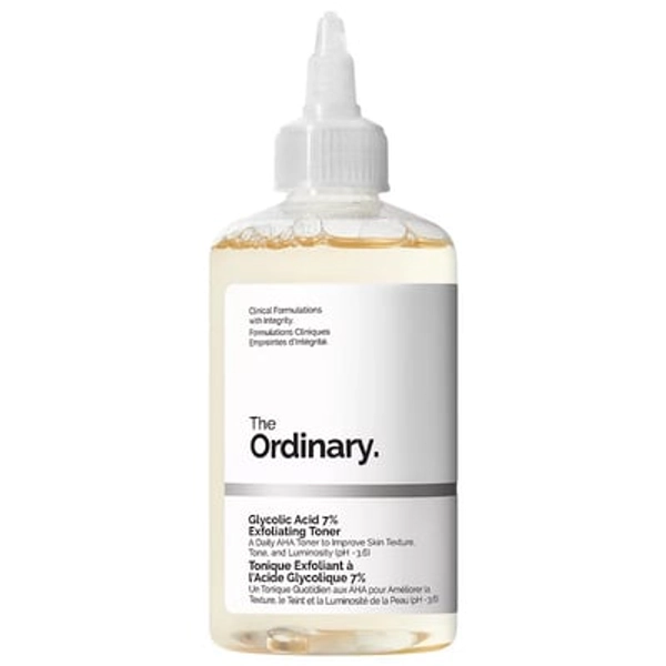 The Ordinary Mini Glycolic Acid 7% Exfoliating and Brightening Daily Toner, Size: 8 FL Oz, None