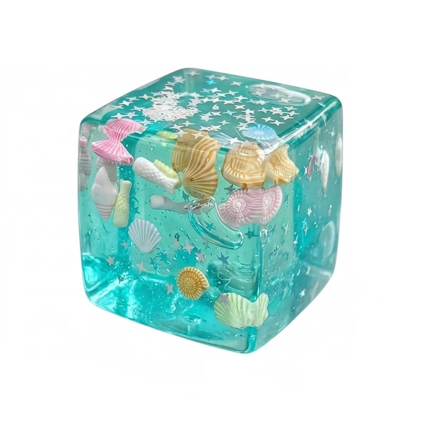 Squishies Ocean Ice Cubes Toy, Glitter Ocean Ice Cubes Sugar Squishy Fidget Toys, Stress Relief Toy for Adults, Super Soft Sensory Stress Ball Squeeze Toys for Everyone Anxiety Relief - Walmart.com