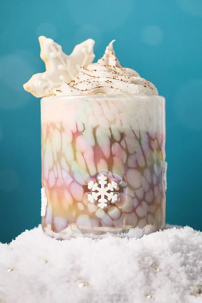 The Festive Icon Juice Glass - Snowflake