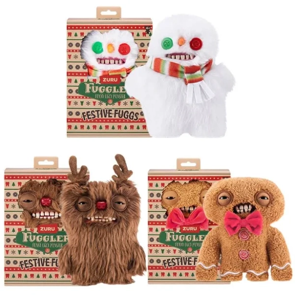 Fuggler Festive Fuggs Snowman Soft Plush