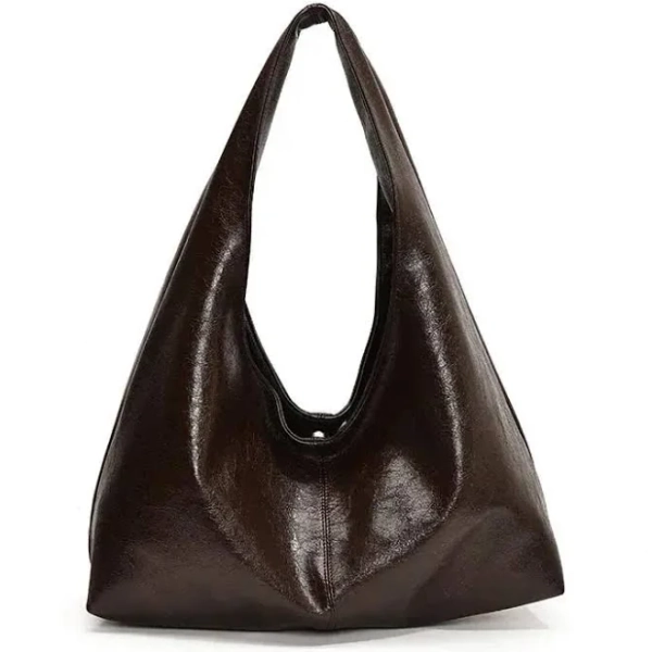 Y2k PU Leather Hobo Underarm Bag