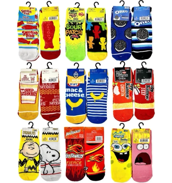 Snack Inspired Ankle Socks