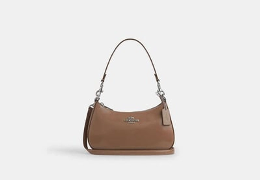 Coach Outlet Teri Shoulder Bag - Grey, Size: Medium