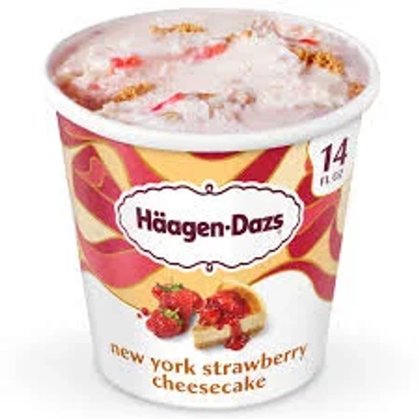 Haagen Dazs New York Strawberry Cheesecake Ice Cream