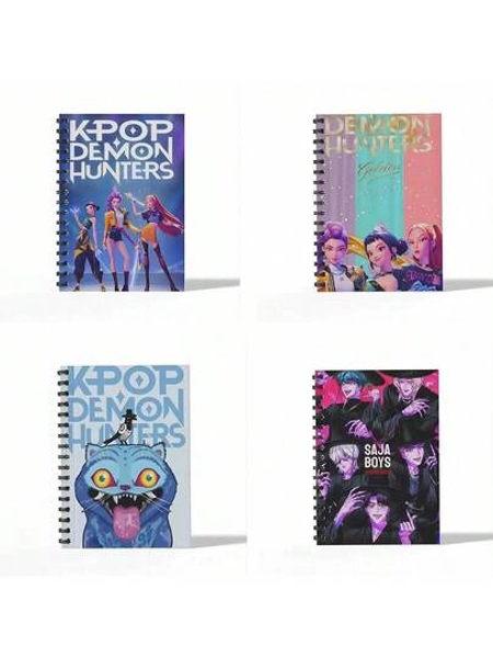 1pc KPOP Notebook, A6 Notebook, Writing Pad, Sketchbook, Mira Zoey Rumi Lined Notebook, Memo Book, Student Stationery, Back To School Supplies