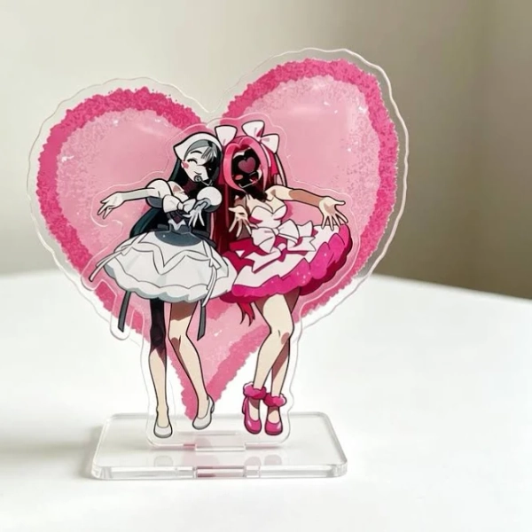 Alien Stage Acrylic Standee, Mizi & Sua Acrylic Standee, ALNST Fans art Gift