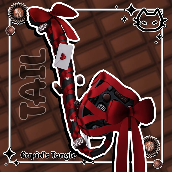 ˗ˏˋ ꒰ 💌 CUPID'S TANGLE TAIL ONLY 💌 ꒱ ˎˊ˗  Dessert Tail, Valentine's Tail