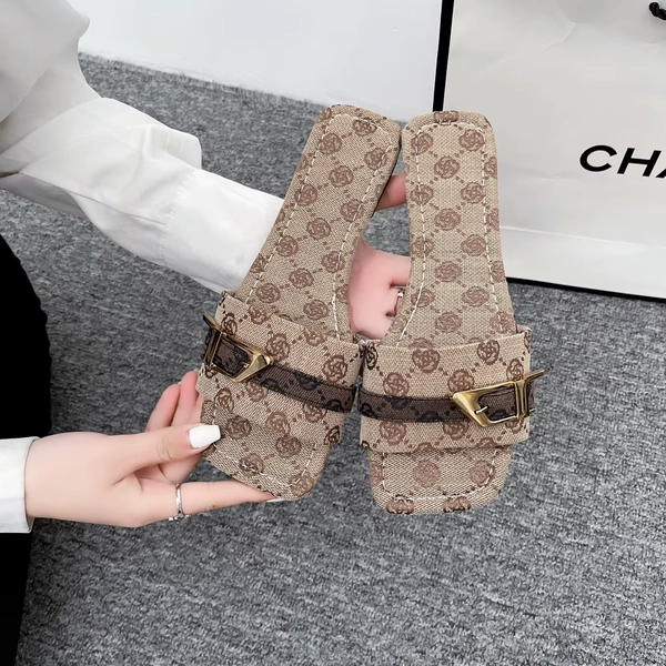 Women Denim Slippers Flat Peep Toe Sandals Ladies Casual Beach Slippers Female Luxury Flat Lightweight Shoes Woman Slides Women - AliExpress 322