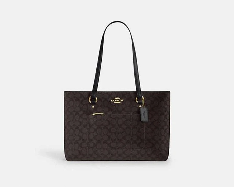 Coach Women's Station Tote Bag in Signature Canvas