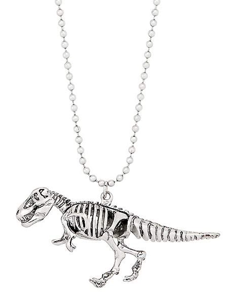 T-Rex Dino Skeleton Necklace