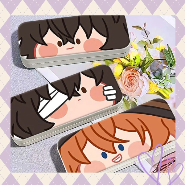 Bungo Stray Dogs  Glasses Case，Portable Sunglasses Storage Box，Gift for Fans