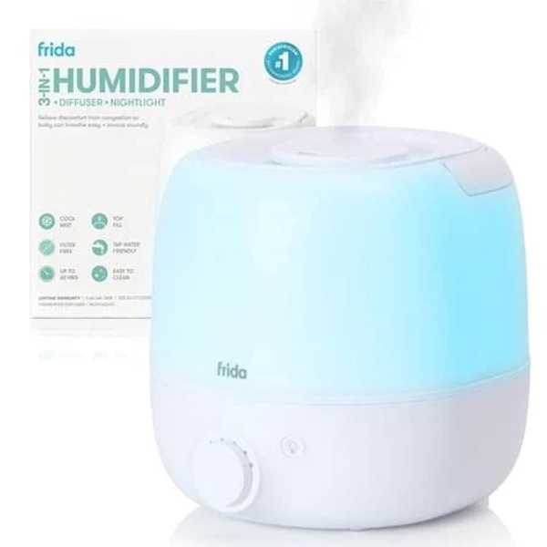 Fridababy 3-in-1 Humidifier, Diffuser, and Nightlight