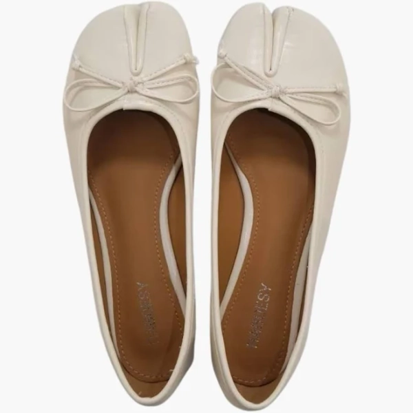 Raboesy Women's Bow Tie Tabi Flats