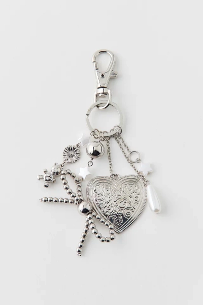 Silence + Noise Bow Charm Dangle Keychain