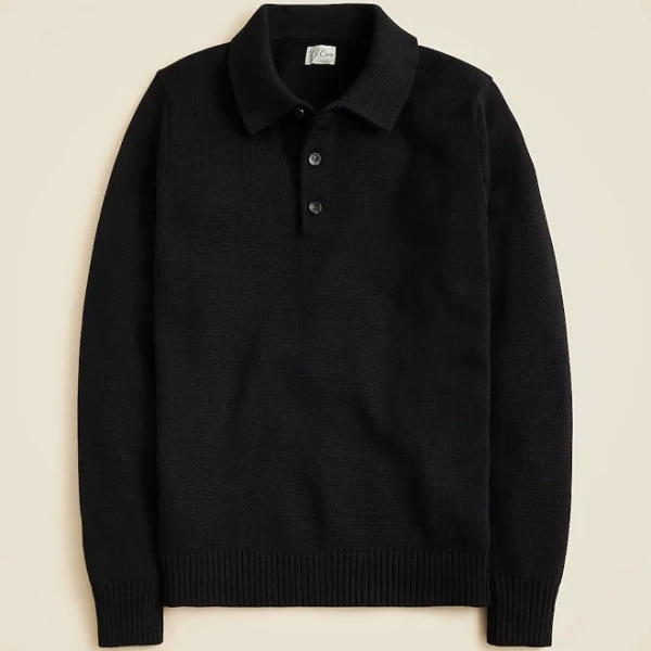 J.Crew Men's Heritage Cotton Sweater- Polo