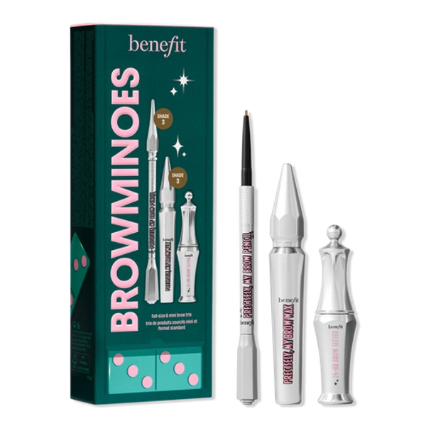 Browminoes Holiday Gift Trio with Brow Service Voucher - Shade 3