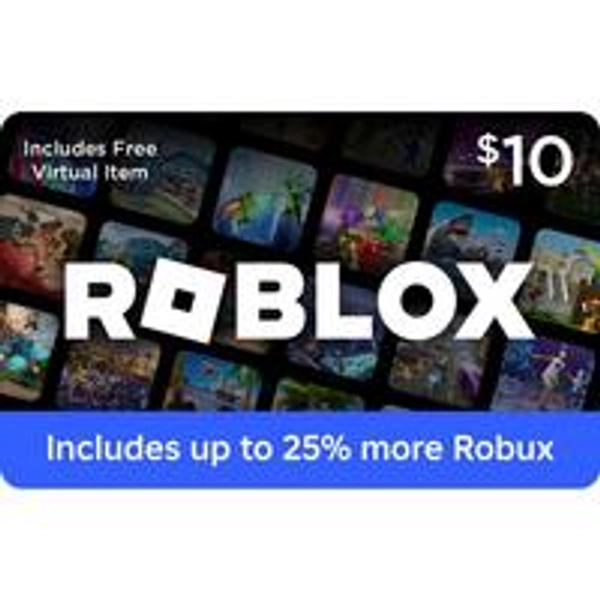 Roblox $10 Digital Gift Card (Includes Bonus Virtual Item)