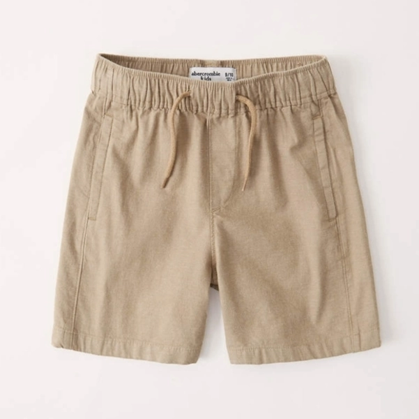 13/14 Abercrombie kids dk khaki shorts