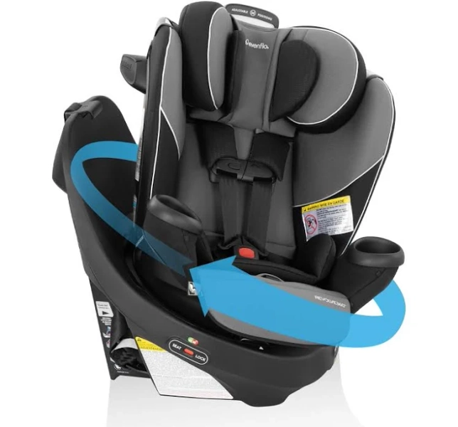 Evenflo Revolve360 Rotational All-In-One Convertible Car Seat