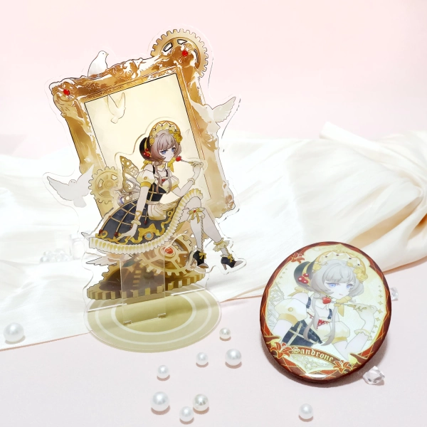Genshin Impact Retro Series Sandrone  Acrylic stand,Sandrone.Perfect for collection and an excellent gift!