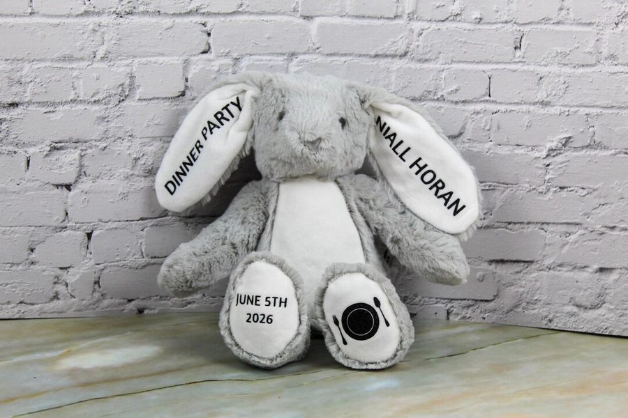 Personalisierte Kaninchen, Custom Album Teddy Foto Häschen Musik Plüsch personalisierte Plushie Vinyl Teddy Promi Teddy - Etsy.de