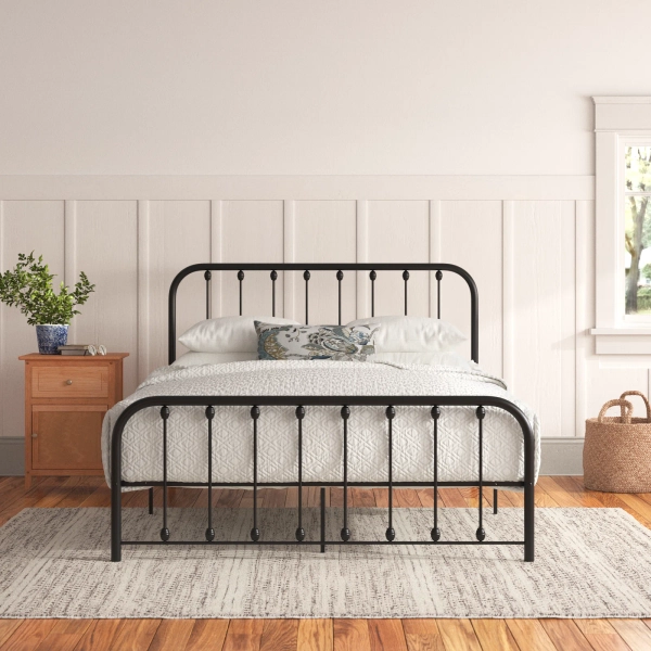 Keyesport Metal Platform Bed