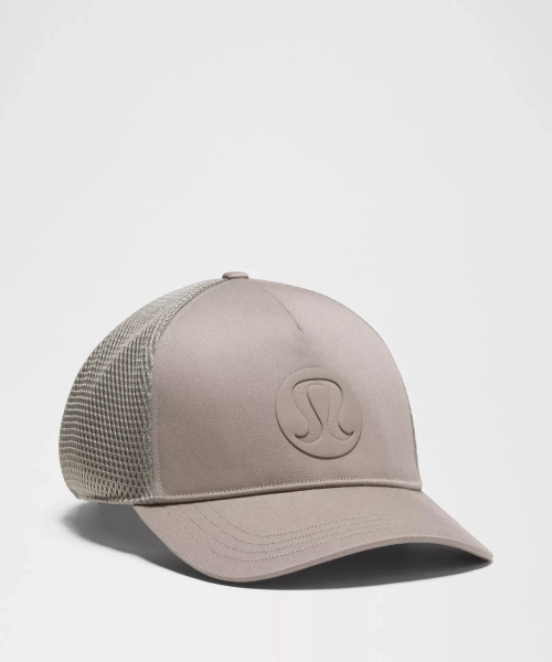 Trucker Hat *Logo - Warm Ash Grey - L/XL