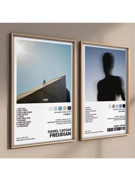 1 Pc Daniel Caesar Singer Pop Music Album Cover Pictures For Room Bar Canvas Painting Wall Arts Print Poster Contemporary Home Wall Decoration Frameless Gifts