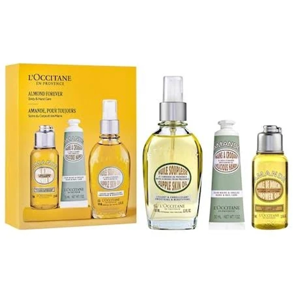 L'Occitane Almond Forever Body & Hand Gift Set