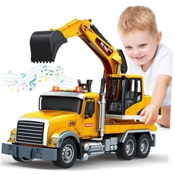 Kids Toys Large Toy Excavator