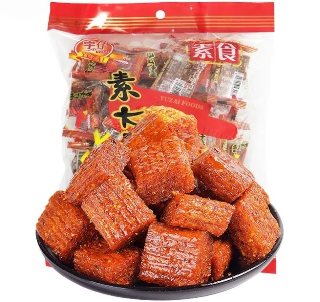 Yu Zai Thick-Cut Latiao Spicy Gluten Spicy Strips