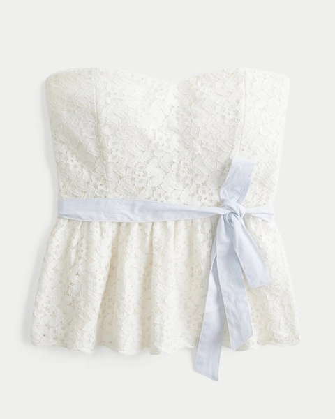 All-Over Lace 2-in-1 Top
