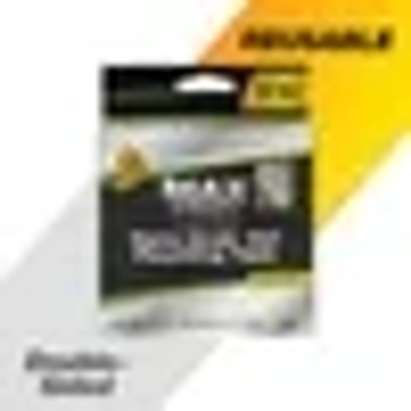 Duck Max .94 in. x 5 ft. Nano Grab Gel Mounting Tape, 1 Pack