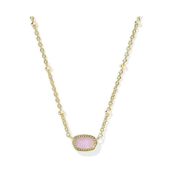 Kendra Scott Mini Elisa Satellite Short Pendant Necklace Gold