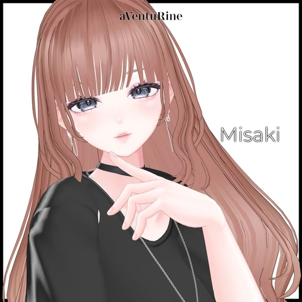 【海咲/Misaki対応追加】Milky Opal Hair【10アバター対応】