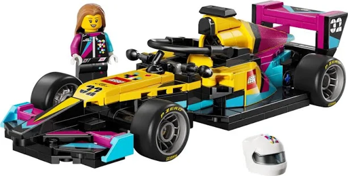 Lego F1 Academy Race Car Building Set