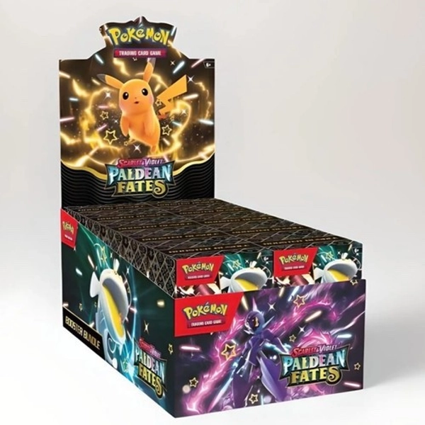 Pokemon Scarlet &amp; Violet Paldean Fates 10 BOX BOOSTER BUNDLE DISPLAY BOX Sealed